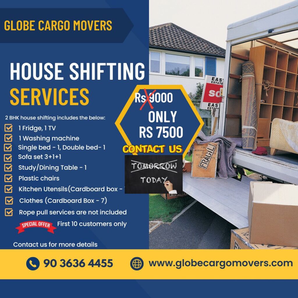 Packers and Movers discount in Bangalore